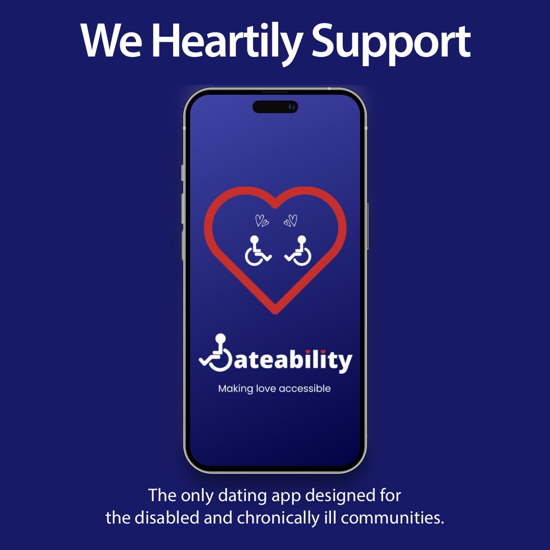 6WConsulting's tweet image. Wish there was a dating app designed for the disabled and chronically ill communities by people who understand the challenges presented when dating with a disability? Click below. Our partners at @DateabilityApp get you.
info.dateabilityapp.com
 #DisabilityDating #InclusiveDating
