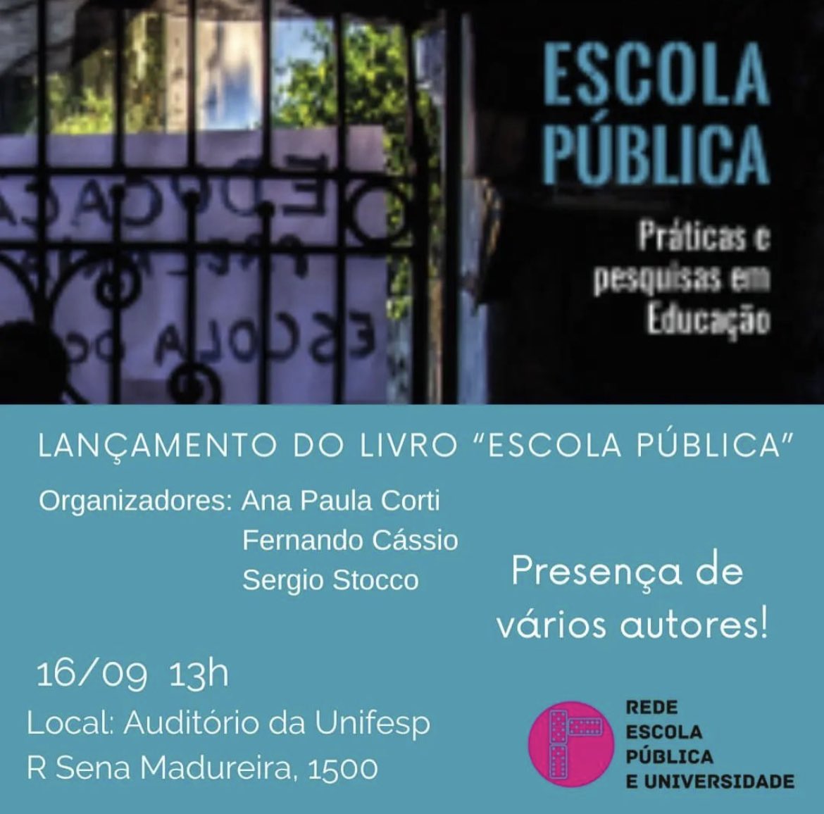 não contém a ninguém, mas os 500 exemplares do livro serão distribuídos gratuitamente