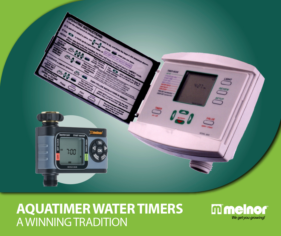 melnor_inc's tweet image. Melnor has a long history of providing quality watering tools and exceptional customer service. Look at how far we've come from our early AquaTimer to the latest generation.

#melnor #WaterTimer #Since1946 #watering #lawnandgarden #homeandgarden #lawncare #gardening