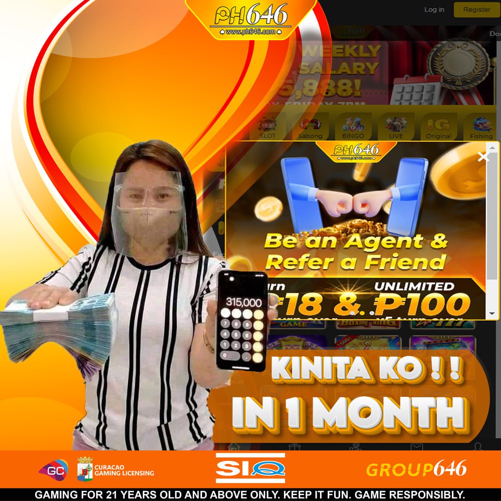PH646Partners's tweet image. Be an agent &amp;amp; Refer a Frien

Become one of our agents in PH646 and get higher commissions and unlimited bonus.

REGISTER HERE: 
bit.ly/3Og3QTS 
Follow PH646 Partners:
bit.ly/3UAgQqh

#PH646 #moneypiece #earningonline #happyearnings #philippinecasino