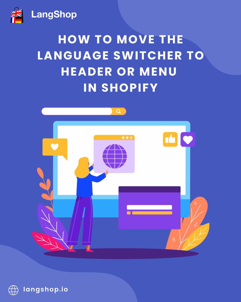 langshop_app's tweet photo. 🌐✨ Elevate Your Store with Custom Position of Switcher! ✨🌐

Want to make your Shopify store more user-friendly? Learn how to strategically position a language and currency switcher using LangShop: https://t.co/n585iYF32e

#Shopify #languageswitcher #eCommerce #translationapp https://t.co/tlAGtAUicr