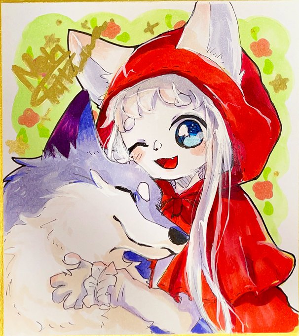 「white fur wolf」 illustration images(Latest)