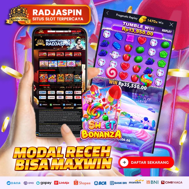 RADJASPIN_'s tweet photo. DAFTAR SEKARANG DAN CLAIM BONUS MENARIK DI SITUS RADJASPIN ❗️❗️❗️
➡️ BONUS NEW MEMBER 50%
➡️ BONUS HARIAN DEPOSIT 10%
➡️ BONUS REBATE 0,5%
➡️ BONUS REFFERAL SLOT - LIVEGAME - SPORTSBOOK 0,3%
➡️ CASHBACK SPORTBOOK 7%

LINK DAFTAR : https://t.co/2cuKDyczhU

#radjaspin #slotgacor https://t.co/f3LaL752vN