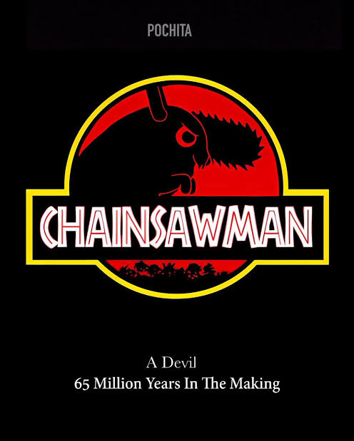 チェンソーマン映画パロディ ジュラシックパーク #毎日チェンソーマン