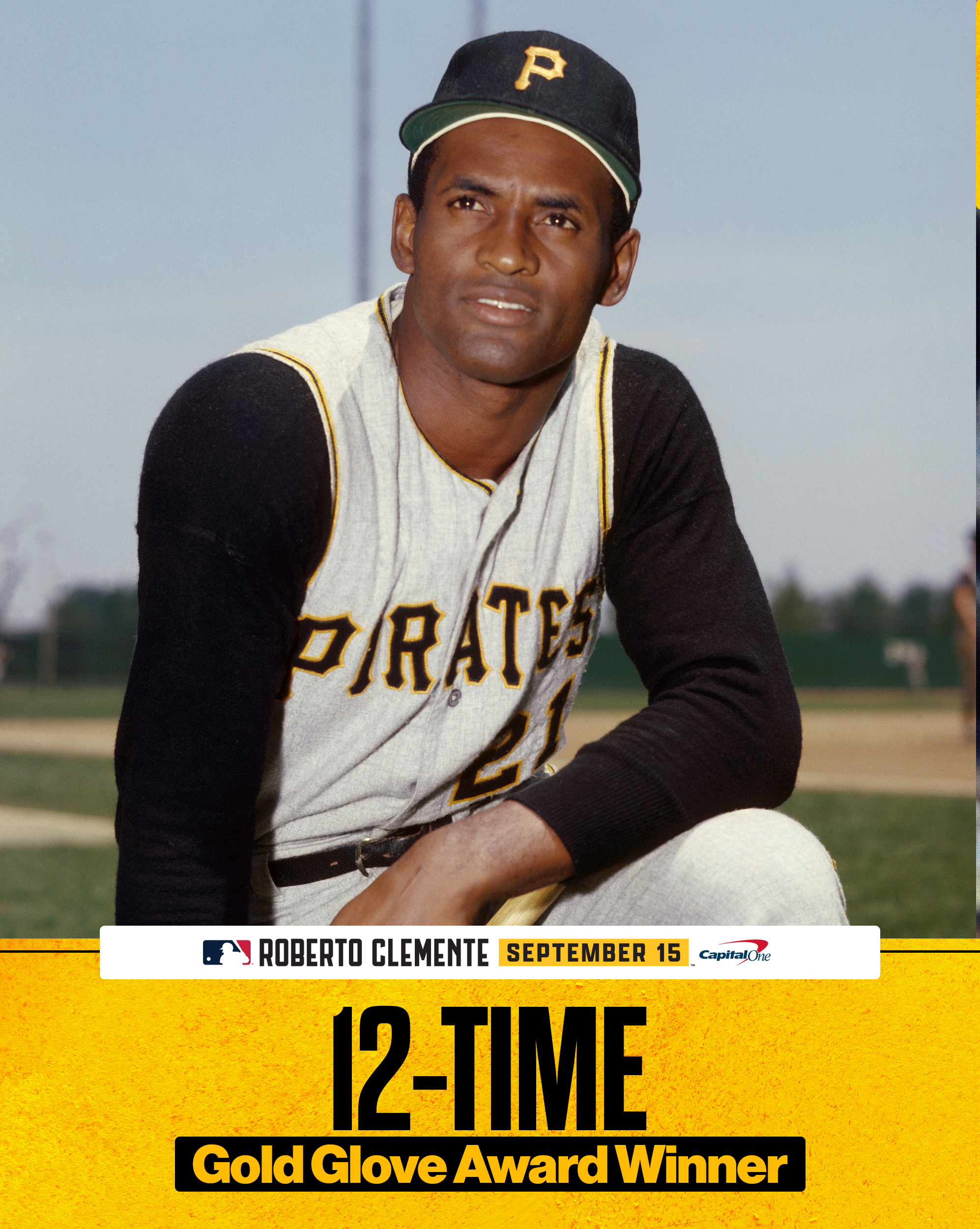 MLB's Pirates will honor Roberto Clemente by wearing his number