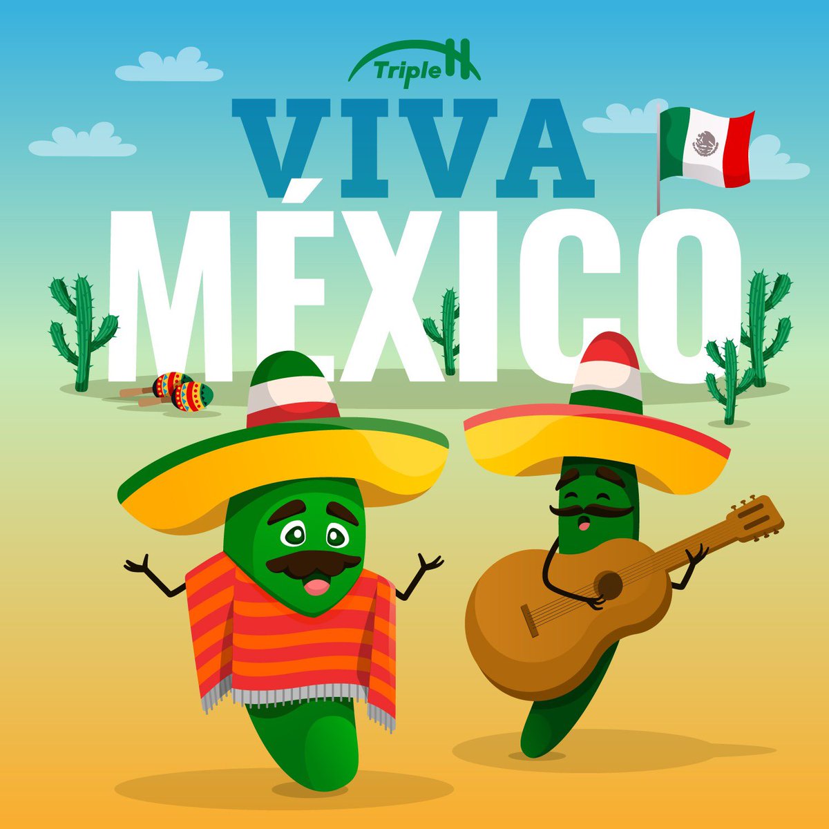 TripleHProduce's tweet photo. Say hi to our VIVA MÉXICO! Hot peppers! 🥳🇲🇽 
#triplehproduce #choosefresh #happyindependenceday https://t.co/QxxTaGQ1Rt