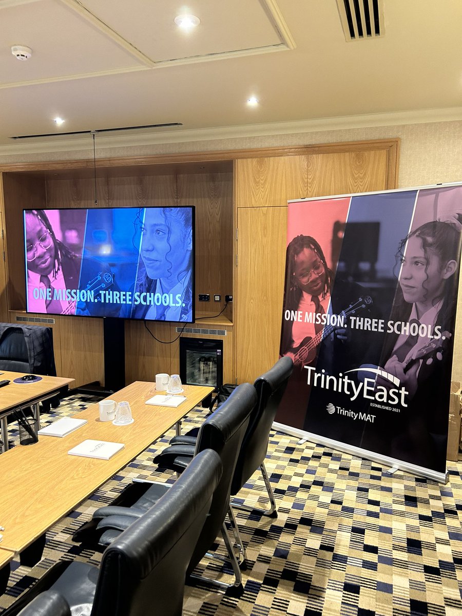 Looking forward to this weekend’s Trinity East Leadership Conference, all ready to go! @trinity_mat @TrinityAcadStE @TrinityAcademyC @TrinityAcademyL #onemission