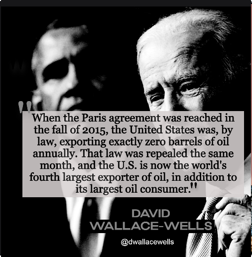 CodeRedEarth's tweet photo. The US wanted "in"
Politicians bankrolled by oil & gas interests ignored scientists’ warnings & financed a fossil fuel economy knowing full well that it would destroy the ecosystem that supports all life on
🌎
#ClimateEmergency @dwallacewells for quote https://t.co/jCqoWTMT1F