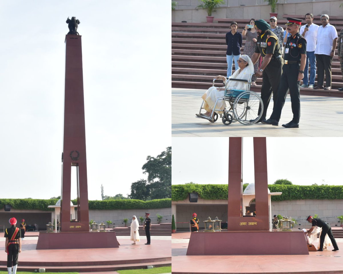 राष्ट्रीय समर स्मारक / NATIONAL WAR MEMORIAL tweet media