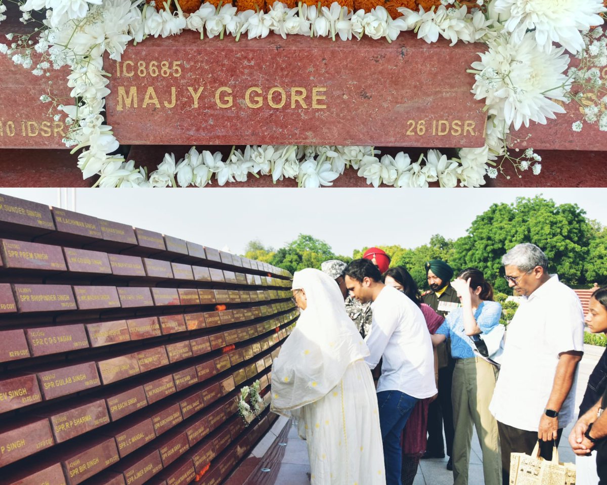 राष्ट्रीय समर स्मारक / NATIONAL WAR MEMORIAL tweet media