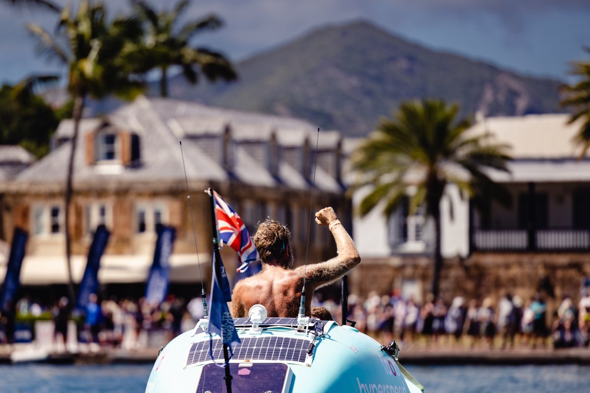 toughestrow's tweet photo. Race Finish 🌎 17°N, 61°W

Nelson’s Dockyard, Antigua - where dreams become reality! 🙌

Our race finish destination awaits 3,000 miles across the Atlantic, a world away from where the journey began - Antigua &amp; Barbuda in the Caribbean.

#atlantic2023 🌊 3,000 miles
Dec 12, 2023 https://t.co/JYUAP8ynBE