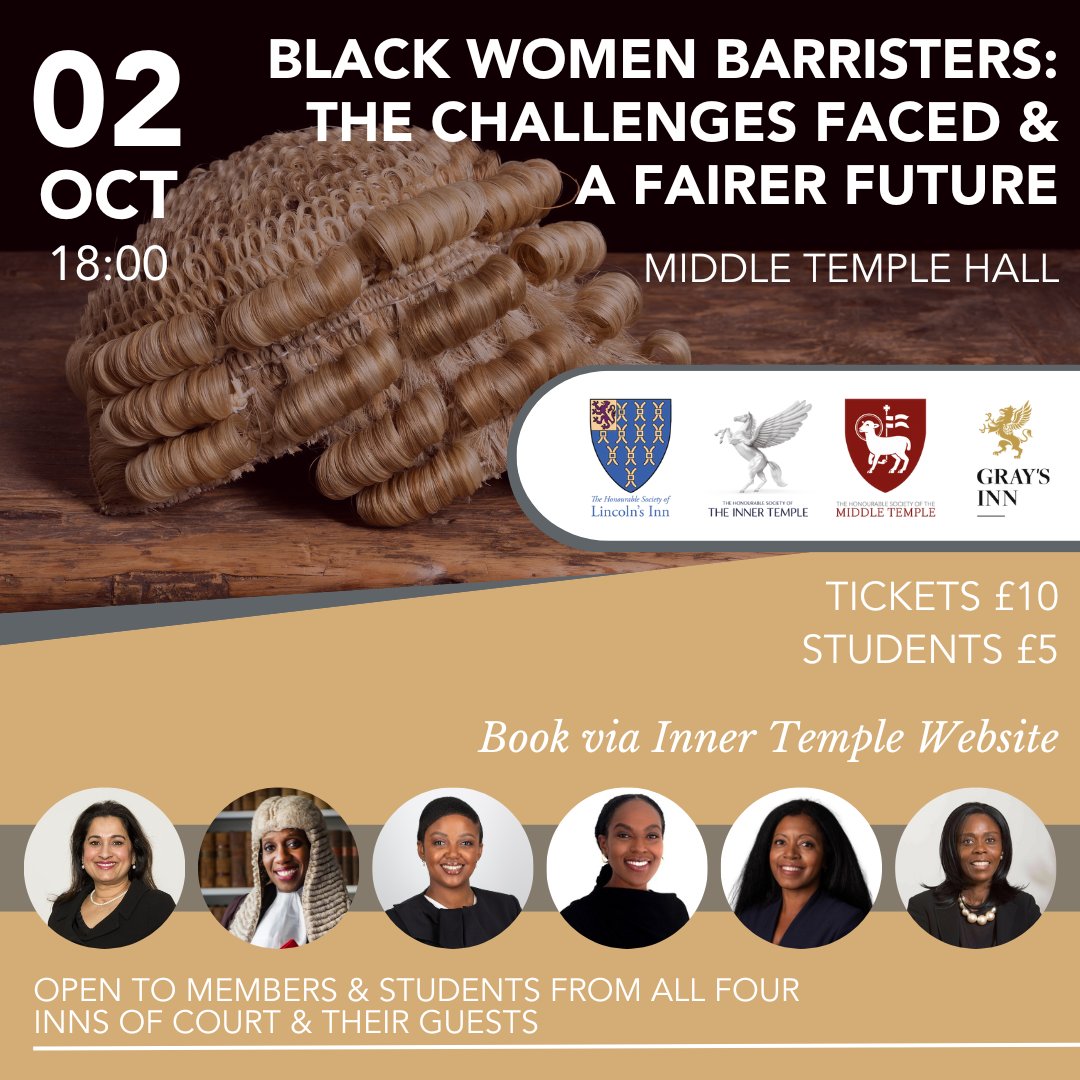 The Inns of Court Alliance for Women tweet media