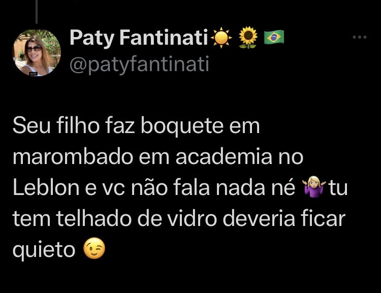 patyfantinati's tweet photo. Até ia ficar quieta pra não dar engajamento mas não consegui foi mais forte do que eu 🤭🤷🏼‍♀️ https://t.co/MNFtMMSoUh