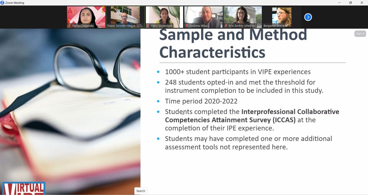 VIRTUAL INTERPROFESSIONAL EDUCATION (VIPE) for the AFRICAN CONTINENT: AFRI-VIPE 
~Our final presentation for the day. 
#MALAWI2023