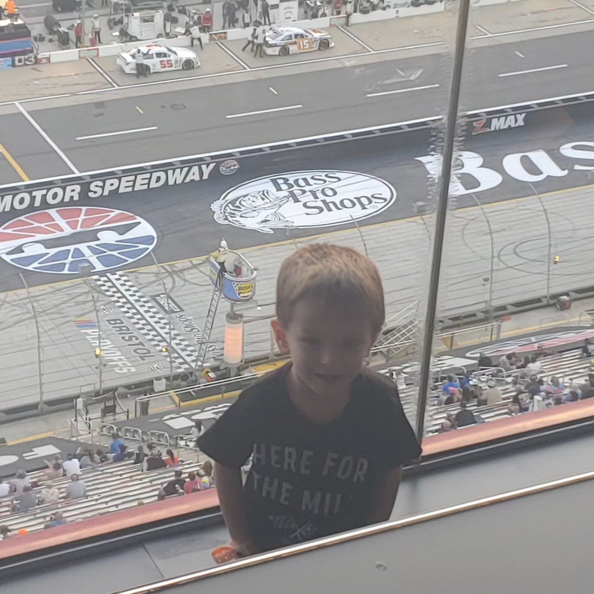 KentHunley's tweet image. Carter's first race

#ItsBristolBaby #NASCAR #NASCARPlayoffs   #UNOH200 #BushsBeans200