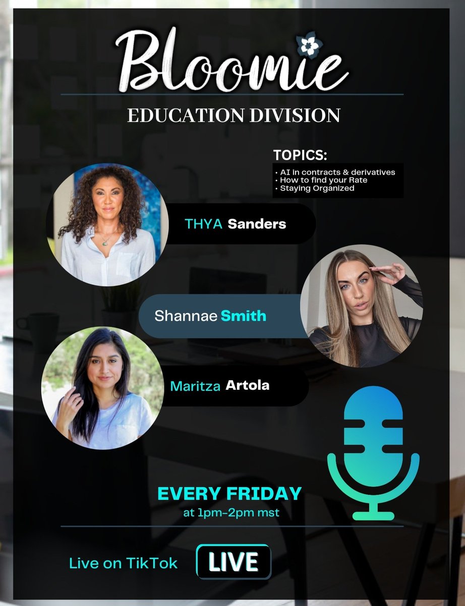 Join us today for some of the topics our Discord community asked us to talk about!!! 

Topics for today's Live: 

• AI in contracts &amp; derivatives 
• How to determine rates
• Staying Organized

1pm MST and if you can't make it, we will have it on the discord to view anytime!