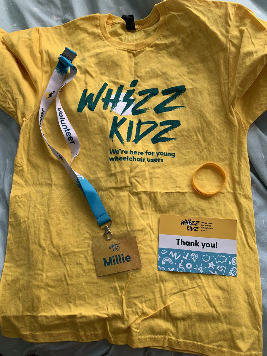 Millie (@millieb199) on Twitter photo I got my new <a href="/WhizzKidz/">Whizz Kidz</a> t-shirt today as part of their rebranding. I can’t wait to wear the new colour and continue my volunteering 💛 I got my new <a href="/WhizzKidz/">Whizz Kidz</a> t-shirt today as part of their rebranding. I can’t wait to wear the new colour and continue my volunteering 💛