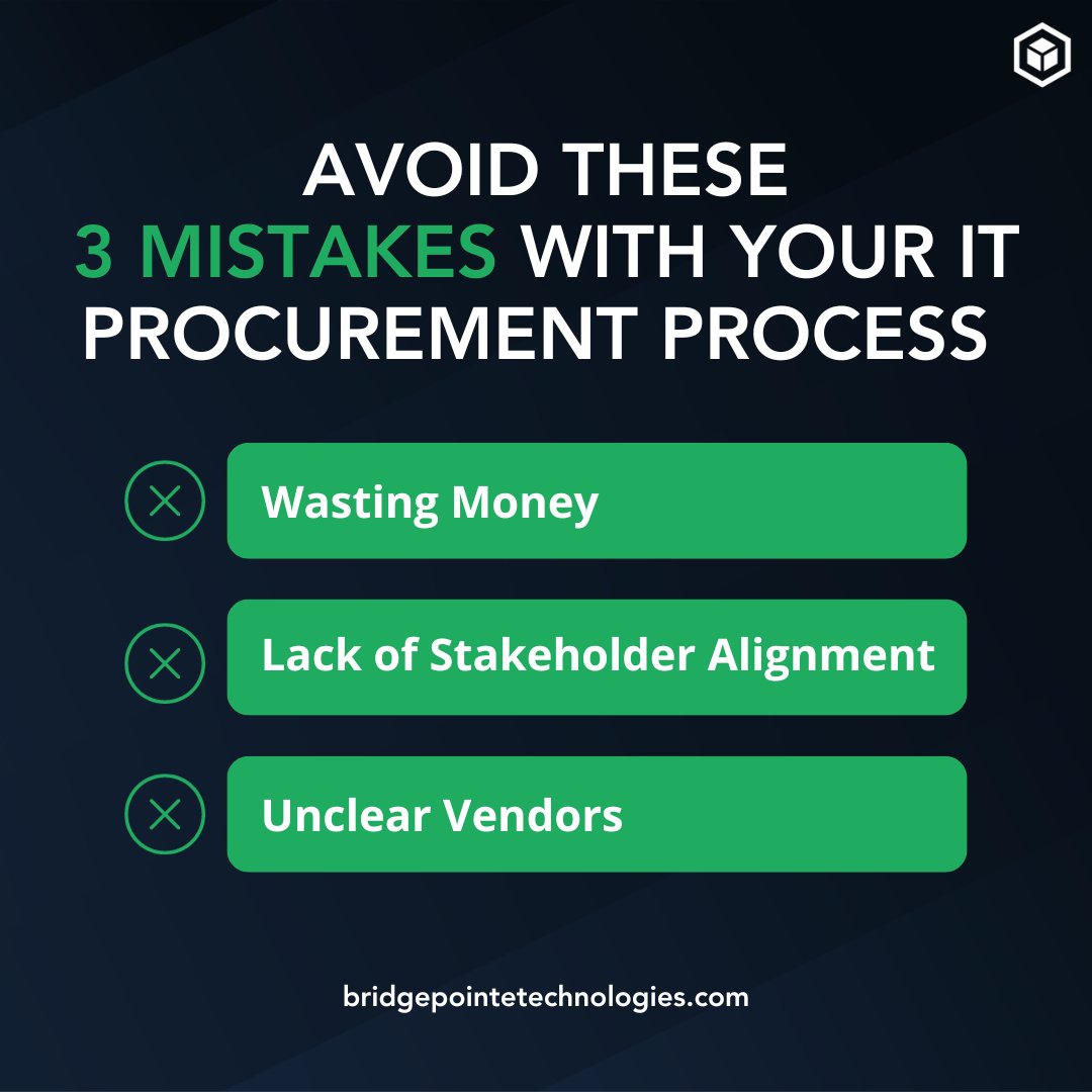 chadalancook's tweet image. Are you making these mistakes with your RFPs? Read this blog post and find out. 

bit.ly/3ZlWseX 

#ITProcurement #RFPProcess #StrategicSourcing