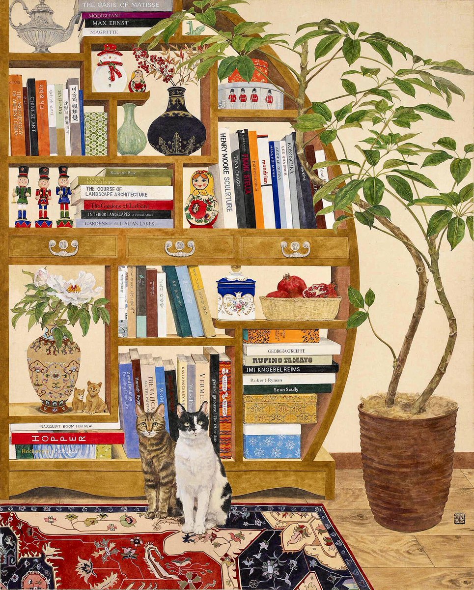 BookChatWeekly's tweet photo. Good day, dear Bibliophiles✨

art by Lee Jung Eun https://t.co/IkcVbNePhK