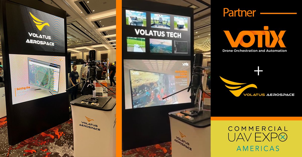 VOTIX and <a href="/VolatusAero/">Volatus Aerospace Corp.</a> 's presence at the <a href="/ExpoUAV/">Commercial UAV News</a> was a dynamic showcase of innovation and collaboration.

Ready to boost your business by partnering with VOTIX? bit.ly/votix-partners

#uavtechnology #droneautomation #droneinspections #partnership