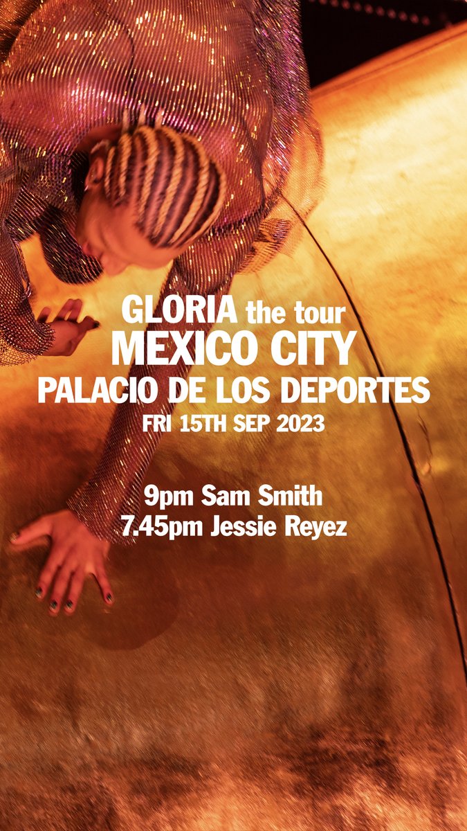 samsmith's tweet photo. MEXICO CITY NIGHT TWO ❣️
https://t.co/zX3El23DHi 
#GLORIATHETOUR https://t.co/f3eXbK8XXh