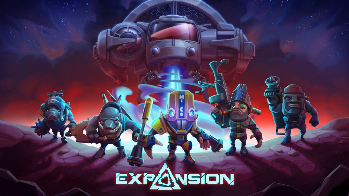 expansion_vr's tweet photo. It's Friday, ladies and gentlemen! 🎉 Time to unveil our new key art, conjured by the incredible digital painting sorcerers team. How do you like it?

#indiedev #gamedev #indiegame #VRGaming https://t.co/laPs5KoFew