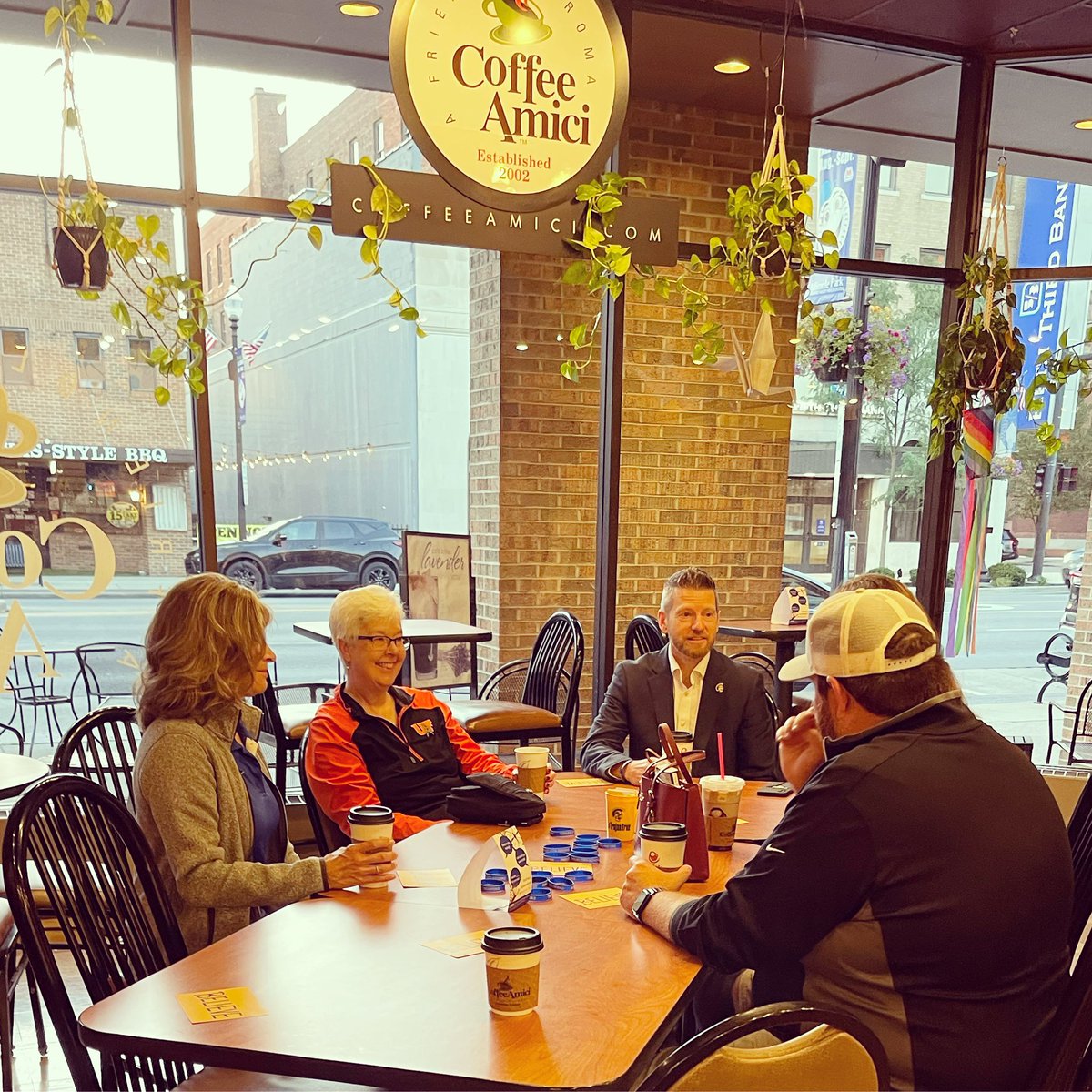 FCSTrojans's tweet image. Dr. Hatton’s first Morning Brew was an absolutely delightful way to start the day. Thank you to the members of our community who chose to enjoy coffee and conversation with our Superintendent!
