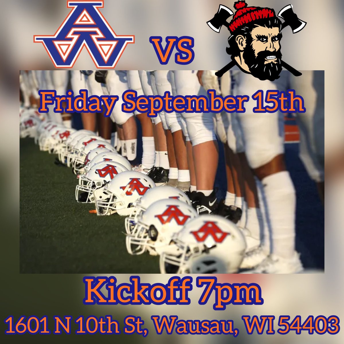 AWfootball2023's tweet photo. Tonight we travel to Thom field to take on Wausau East! 
#WeAreWest
#TerrorFootball https://t.co/y4x1WVq7K0