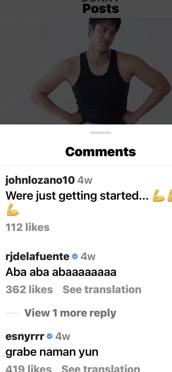 @angelidonatoo Look at the comment of John Lozano in D’s LV post.