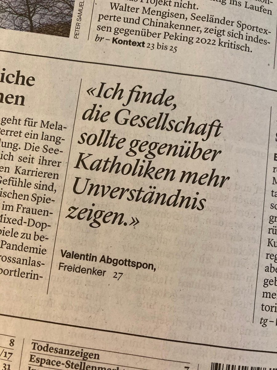 Findet das sonst noch jemand?