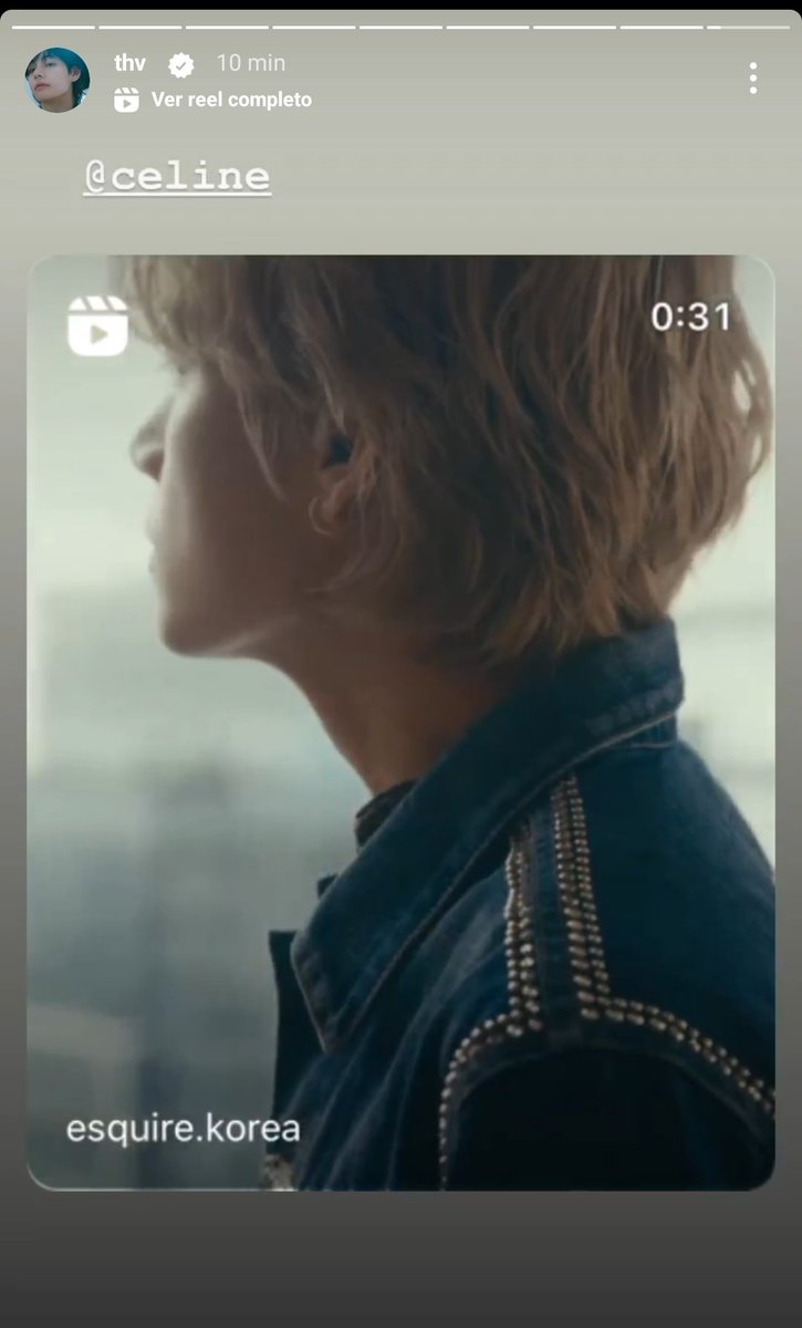 kthpymedia's tweet photo. IG • Kim Taehyung / @.thv en sus historias de Instagram 20230915

#VxCartier 
#VxCeline https://t.co/cKWW1xJWm8