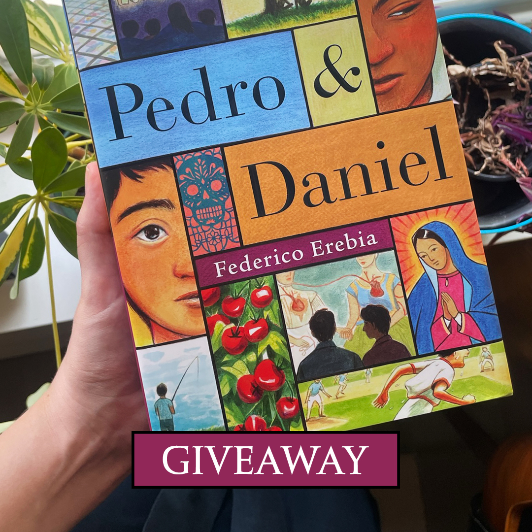 Big news! @LevineQuerido is giving away 10 copies of @FedericoErebia's stunning YA debut, PEDRO & DANIEL. Giveaway from 9/15–10/15: forms.gle/eKyja4M18khQNv… In this sweeping coming-of-age story: ✅ 🏳️‍🌈🏳️‍🌈 ✅ sibling team ✅ first ❤️s ✅ neurodiversity ✅ first jobs ✅ Aids pandemic