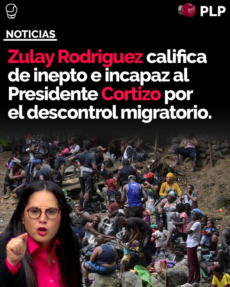 punchlinepanama's tweet photo. 4000 mil personas al día entran a nuestro país como Pedro por su casa? y aquí no pasa nada? @ZulayRL https://t.co/WnQPgISng8