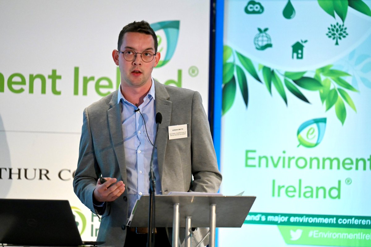 eolasmagazine's tweet photo. "Within the group water scheme sites, we are encouraging groups to become pollinator friendly, halt the use of pesticides, and taking care when carrying out capital works that habitats are not adversely affected," Adrian Smyth of @nfgws tells #EnvironmentIreland https://t.co/dYsJC9lmgF