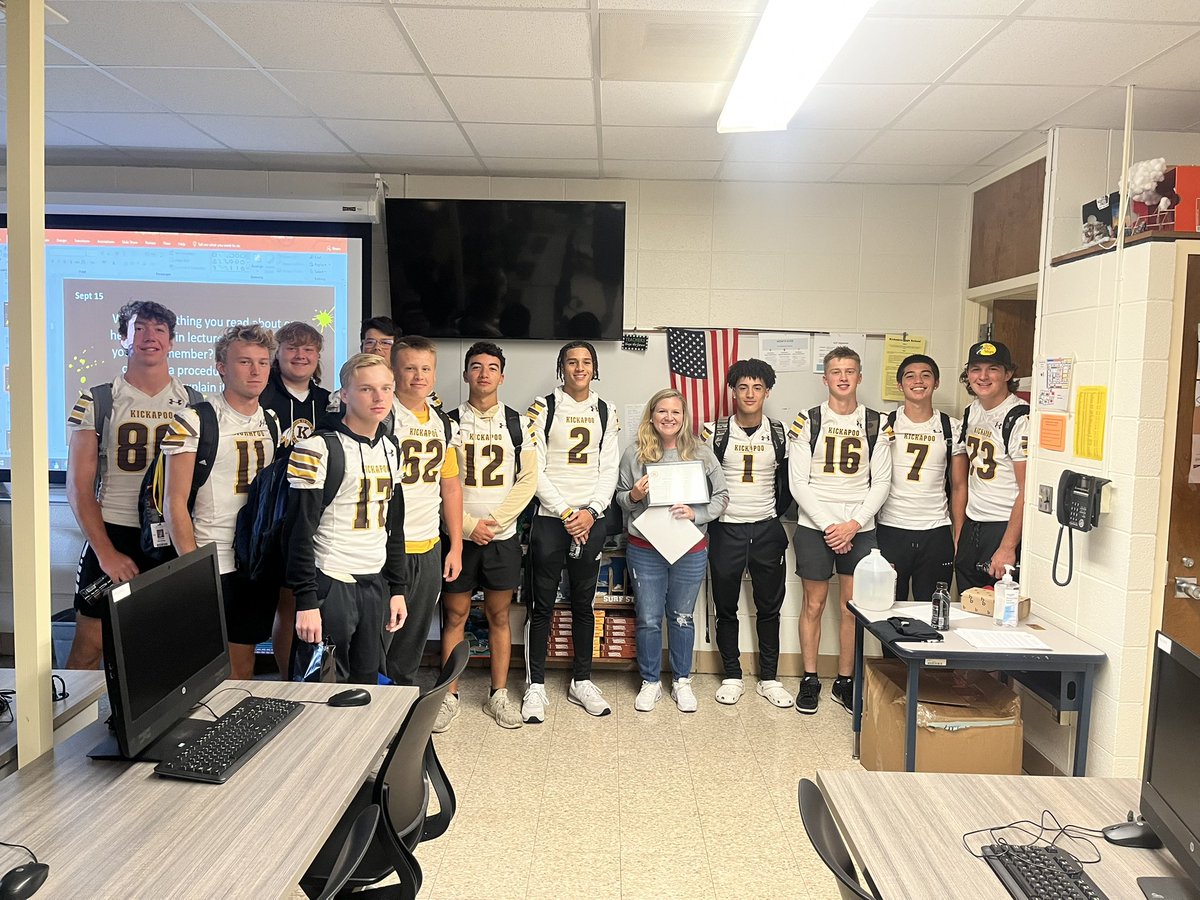 Kickapoo Football tweet media