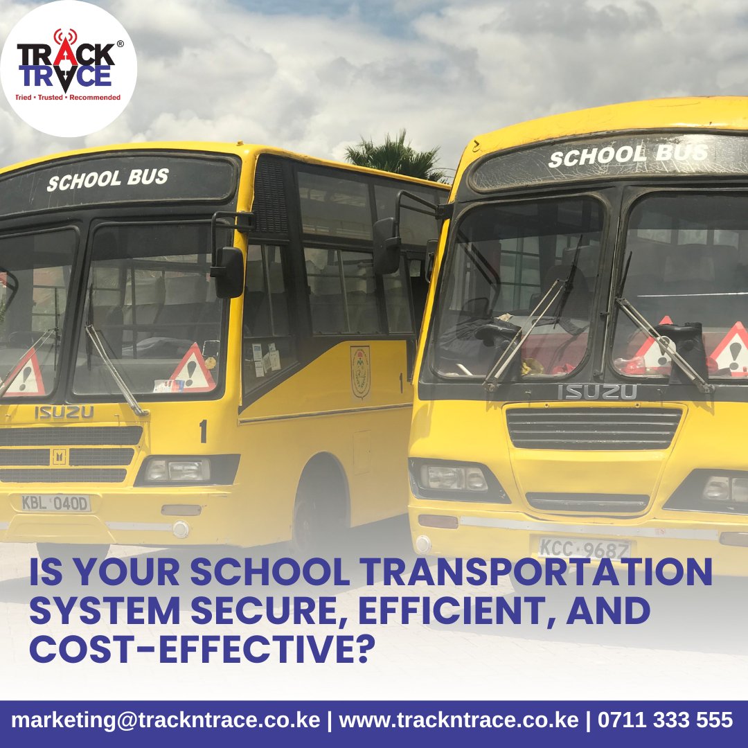 Is your school transportation system secure, efficient, and cost-effective? Upgrade with our solutions today!  Call 0711 333 555 to get started! #Schooltransport #Safetyfirst