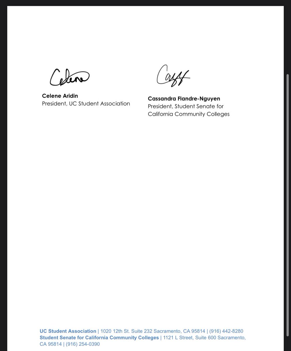 We’re joined by <a href="/SSCCC_OFFICIAL/">Student Senate for California Community Colleges</a> in opposition to #AB1291! This legislation makes compromises no student would have made, we deserve a systemwide guarantee! Transfer reform must be created with the guidance of subject matter experts, practitioners, and STUDENTS!