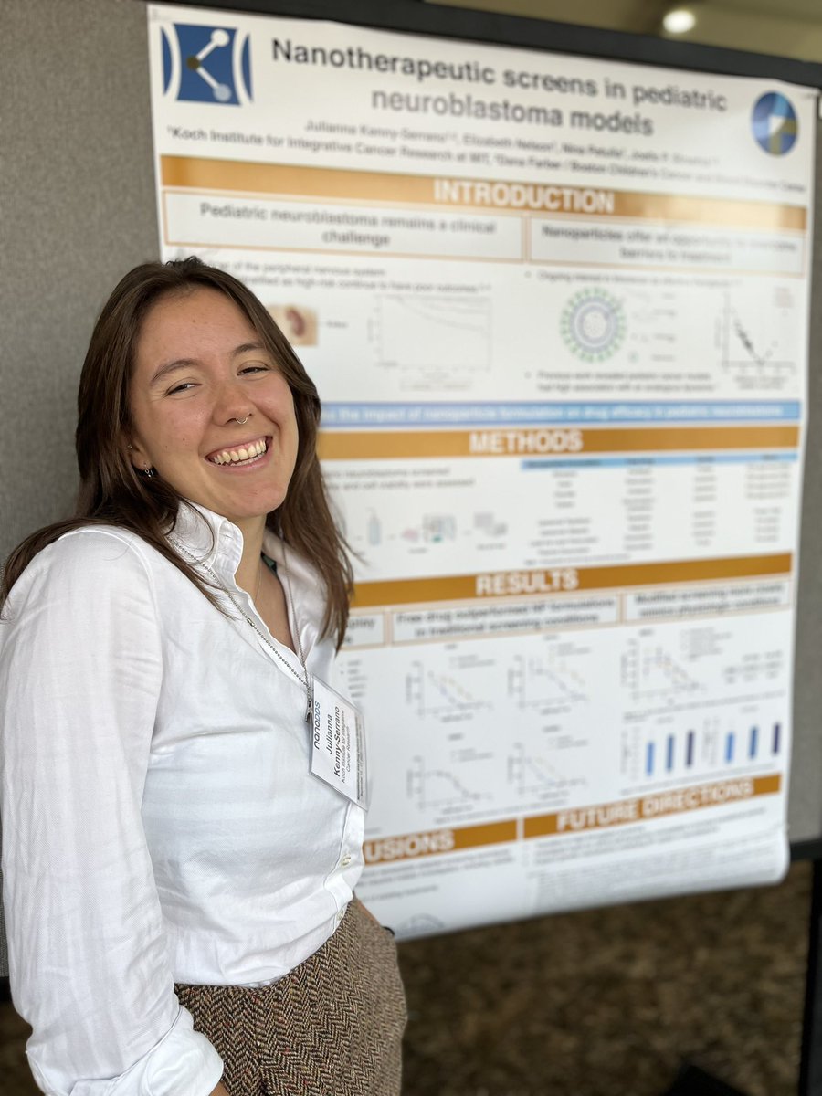 Joelle Straehla (@jstraehlamd) on Twitter photo Great Straehla Lab representation today at #nanoDDS2023! Congrats to Elizabeth and Julianna, who are both working hard <a href="/kochinstitute/">Koch Institute at MIT</a> to understand how #nanomedicine can be better utilized for cancer treatment. Great Straehla Lab representation today at #nanoDDS2023! Congrats to Elizabeth and Julianna, who are both working hard <a href="/kochinstitute/">Koch Institute at MIT</a> to understand how #nanomedicine can be better utilized for cancer treatment.