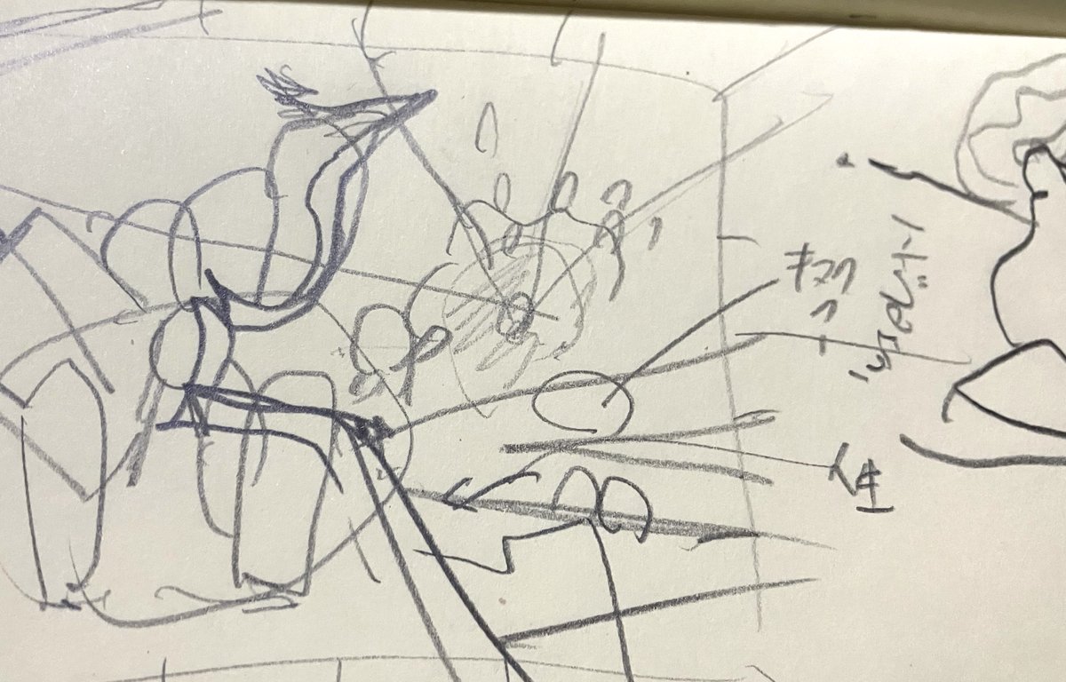 時間が少ない中でいくつかスケッチ。楽しかった!またやりたい。見どころが沢山で見きれなかったので、画集購入しました 