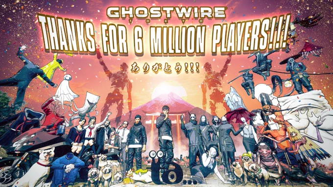 Ghostwire: Tokyo alcanza los 6 millones de jugadores