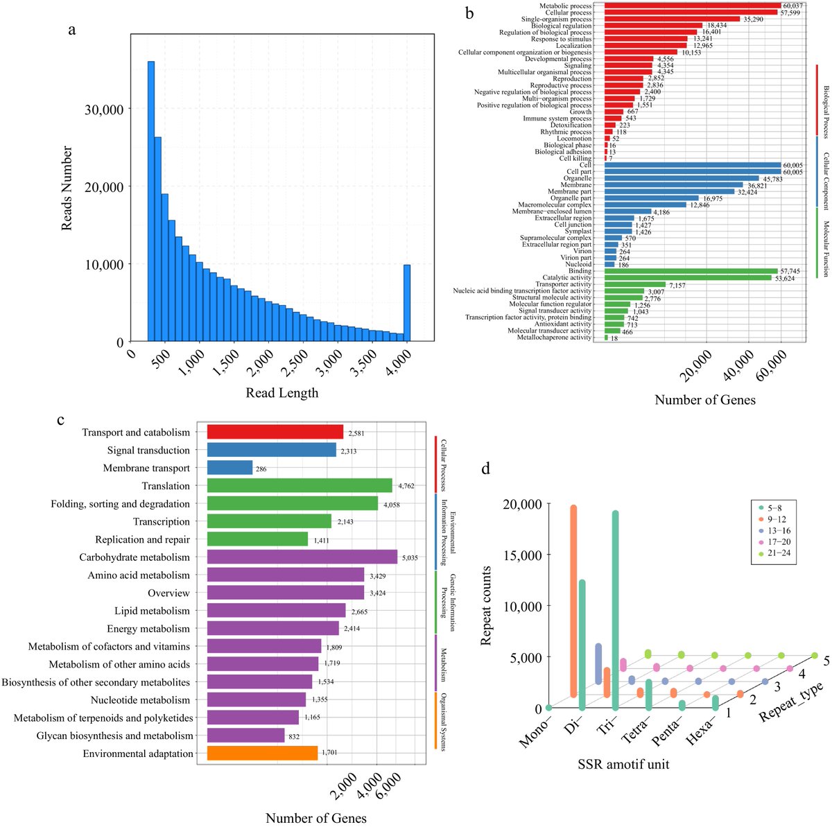 GrassResearch's tweet image. Sequencing the transcriptome of reed canary grass provides valuable insights for gene prediction and molecular biology studies. Polymorphic SSR markers enhance breeding and genomics research. #TranscriptomeSequencing #GenomicsResearch Details:maxapress.com/article/doi/10…