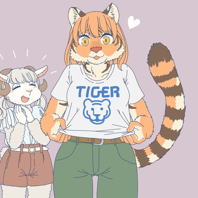 「tiger girl」 illustration images(Latest｜RT&Fav:50)