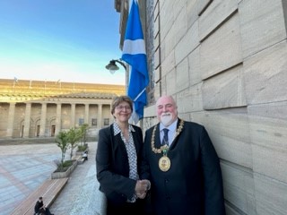 The second of four Civic Receptions for the Dundee Twin City Associations reaching their 30th Anniversary took place on the evening of Thursday 14th September in the City Chambers.