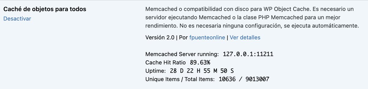 fpuenteonline's tweet image. En cada versión siempre hay que añadir alguna cosa chula, poco o nada vista. Mi toque. En breve libero la 2.0 con la información del servidor en la zona de descripción del plugin, ¿para qué pantallas o navegación extra? ¡Ya somos +2.000! #WordPress #WPO wordpress.org/plugins/object…
