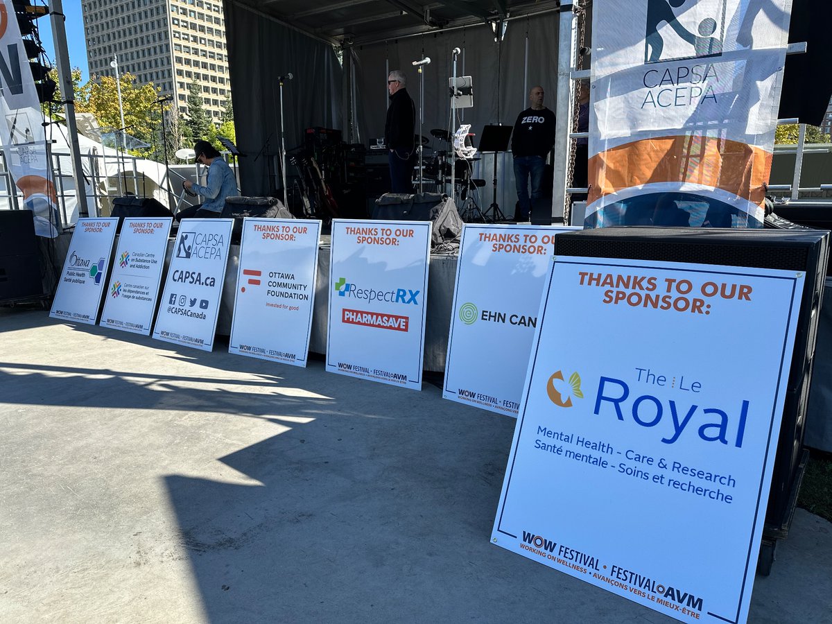 BIG thanks to our Community Sponsors who make #WOWFest2023 possible, including <a href="/TheRoyalMHC/">The Royal</a>, <a href="/EHNCanada/">EHN Canada</a>, RespectRX Pharmacy, <a href="/CCSACanada/">CCSA</a>, <a href="/OttCommFdn/">Ottawa Community Foundation</a>, <a href="/OttawaHealth/">Ottawa Public Health</a>, <a href="/CentretownCHC/">Centretown Community Health Centre</a>, <a href="/scsconnects/">Stepped Care Solutions</a>, <a href="/CATC_OATC/">Canadian Addiction Treatment Centres</a>, @WellnessCdn &amp; <a href="/GovCanHealth/">Health Canada and PHAC</a>