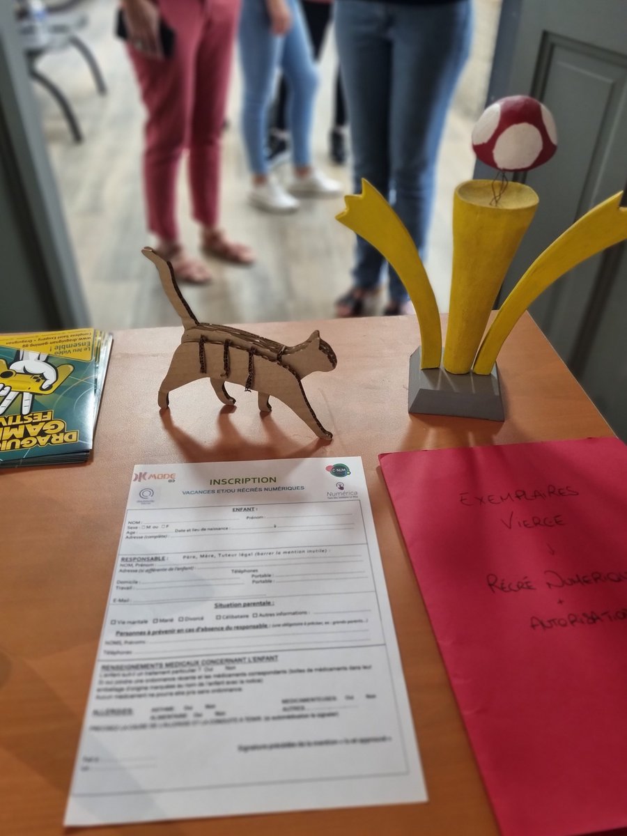 Les inscriptions pour les Mercredis Numériques sont désormais closes, et c'est un véritable succès !

🚀👏 Nous sommes ravis de voir les anciens participants revenir, ainsi que de nouveaux visages âgés de 8 à 16 ans.