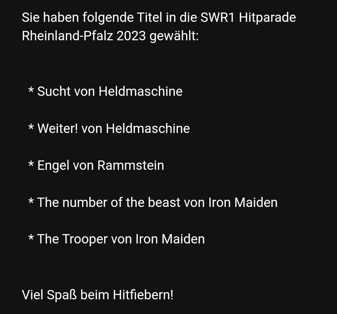 dj_fx3's tweet photo. Bald ist es wieder soweit. Die SWR1 Hitparade startet und das diesmal aus Neuwied.
Jetzt noch schnell mit Voten!
Vielleicht schaffen wir dieses Jahr die @Maschinenfunk rein zu bekommen 😁 https://t.co/Te4b2zdszQ