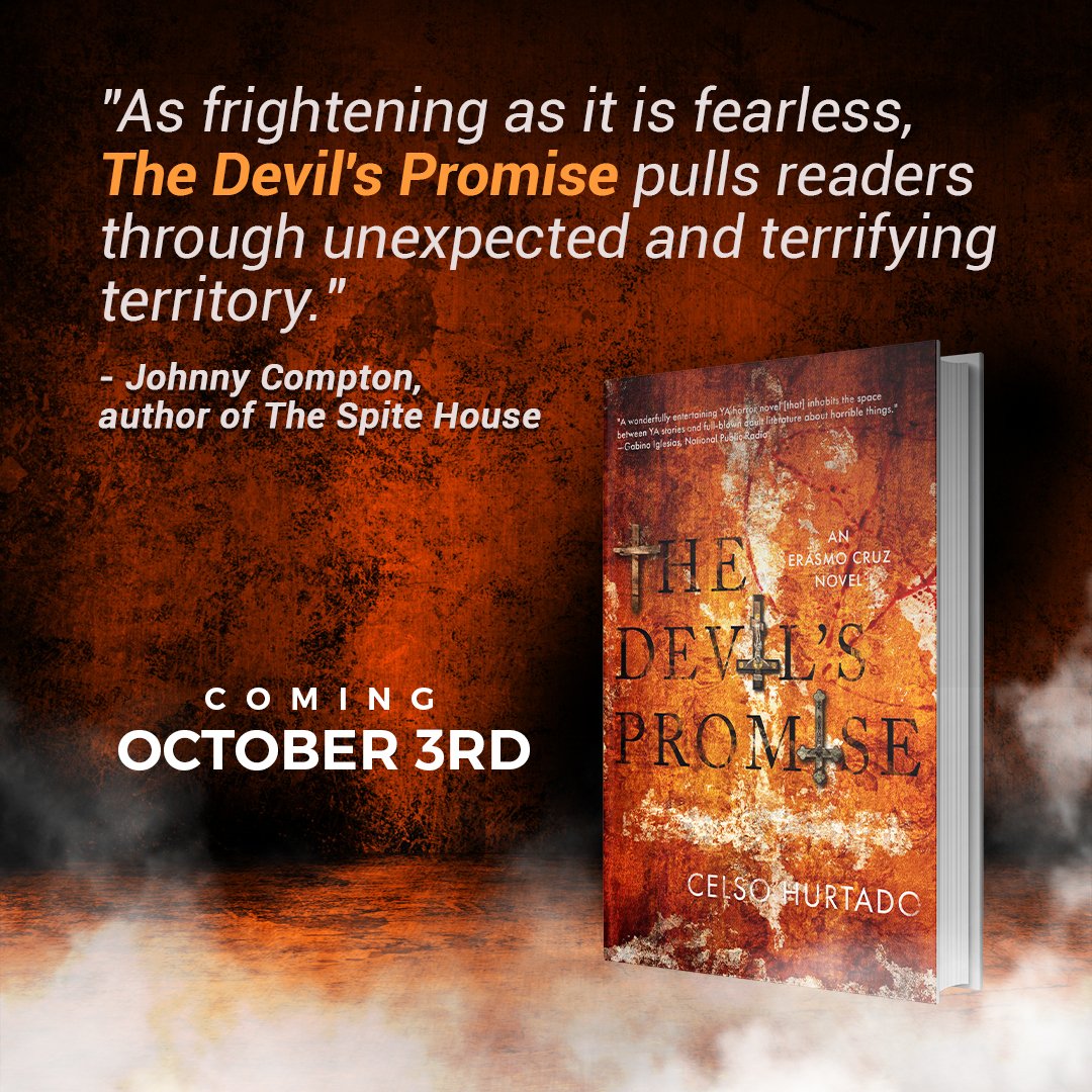Big thanks to @ComptonWrites, author of The Spite House, who had some nice things to say about The Devil's Promise.