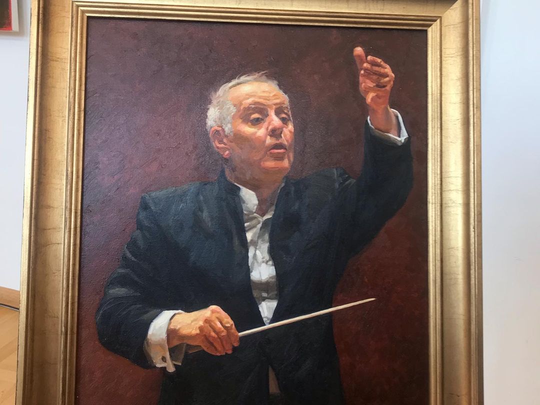 This week, a new portrait of Daniel Barenboim was unveiled in the