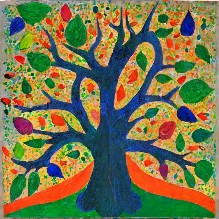 Mathemart1's tweet photo. Tree of Life N.15, AI-generated. Follow us for more AI art ❤️ #aigeneratedart https://t.co/w9ddDhoUO4
